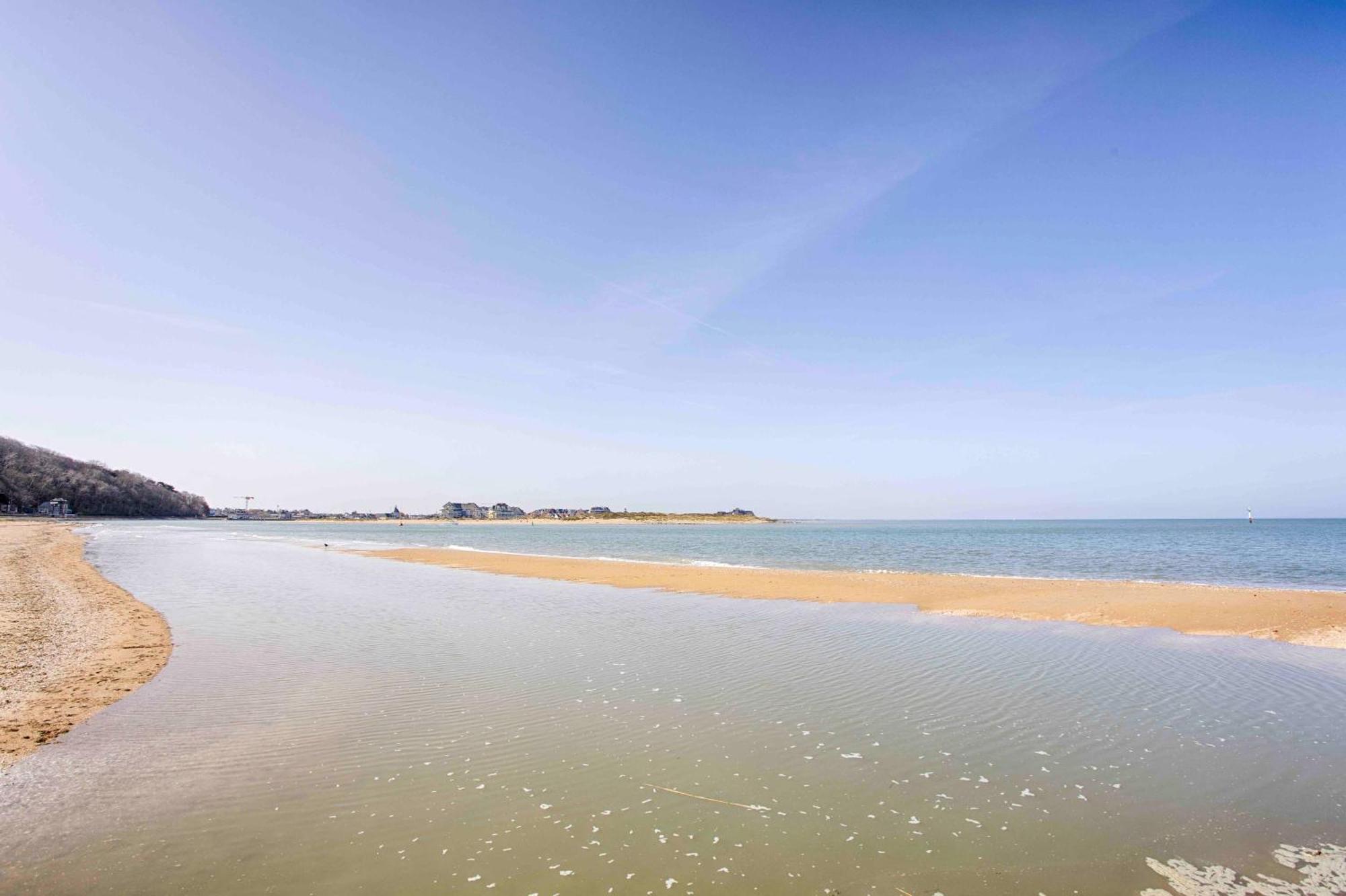 Welc'Home In Houlgate - Vue Et Acces Direct Sur Mer Exteriör bild