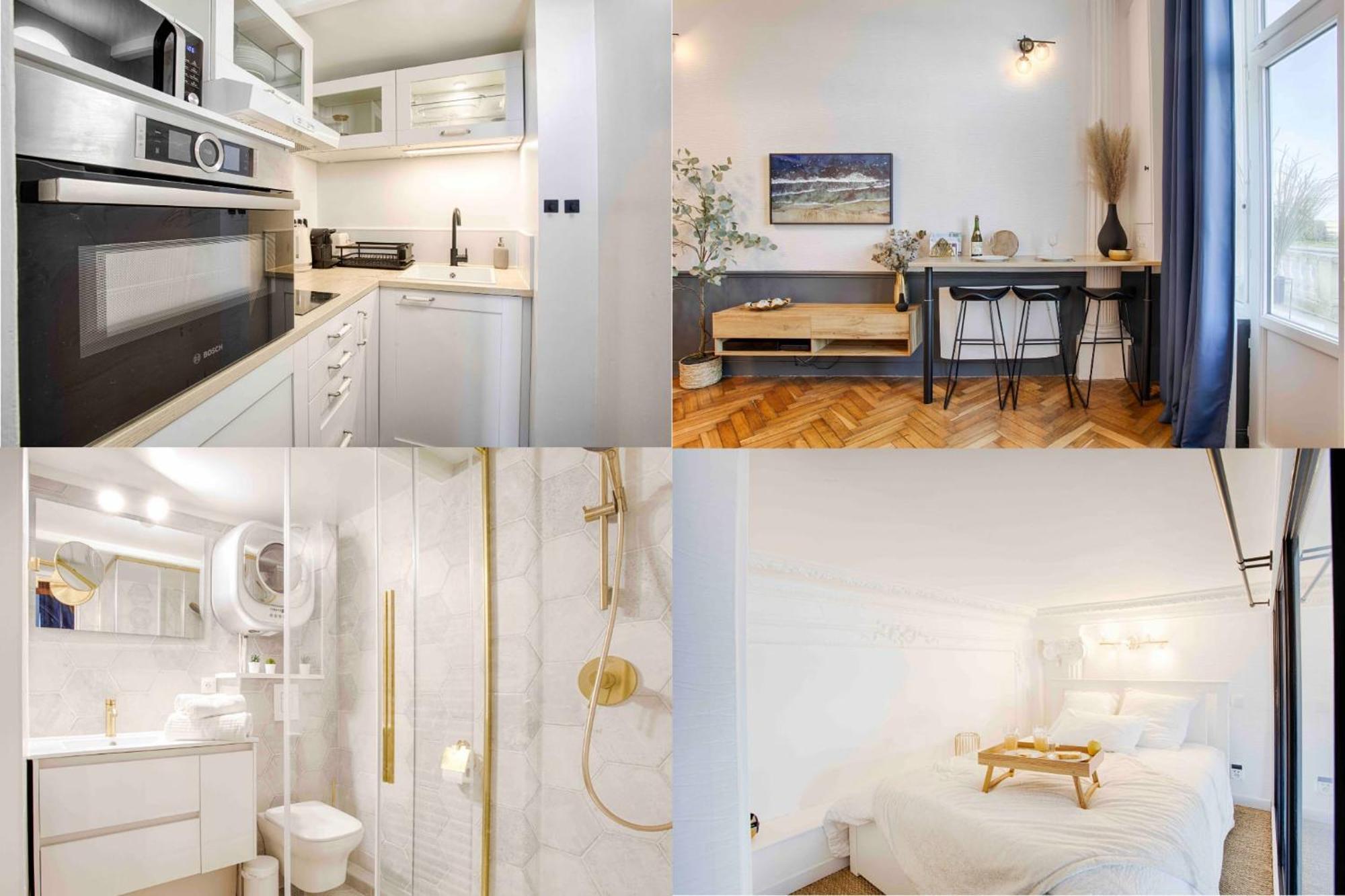 Welc'Home In Houlgate - Vue Et Acces Direct Sur Mer Exteriör bild
